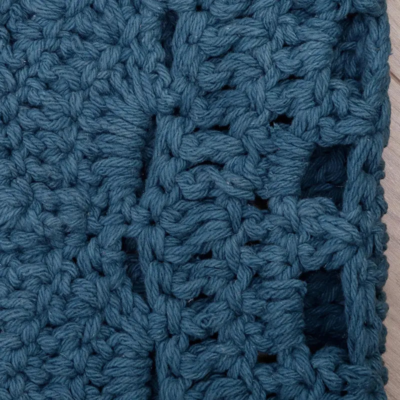 nattiot-alma-bleu-tapis-enfant-rond-coton-crochet-lavable image 6