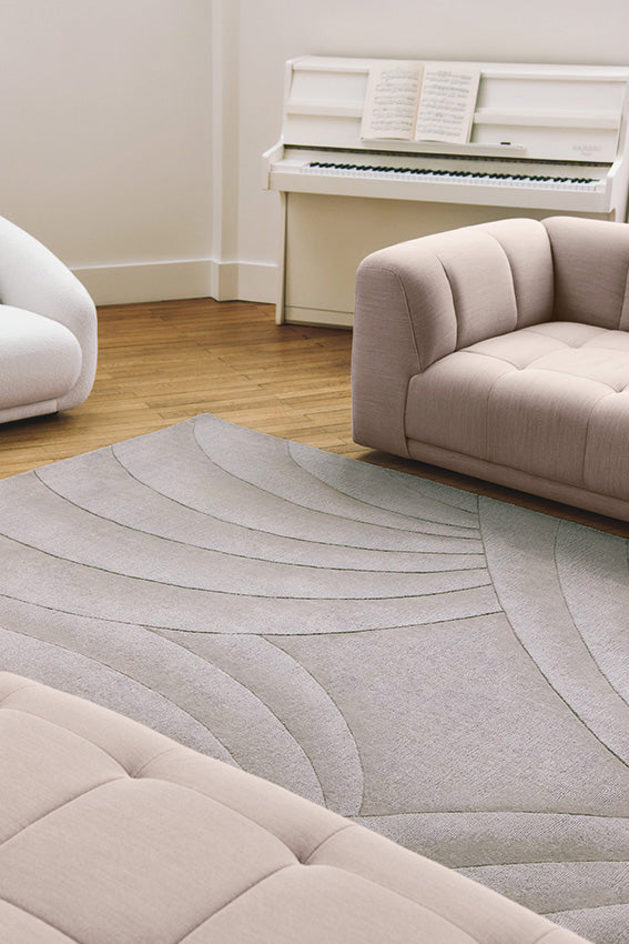 toulemonde-bochart-volute-silver-tapis-gris-laine-boucl-e image 2