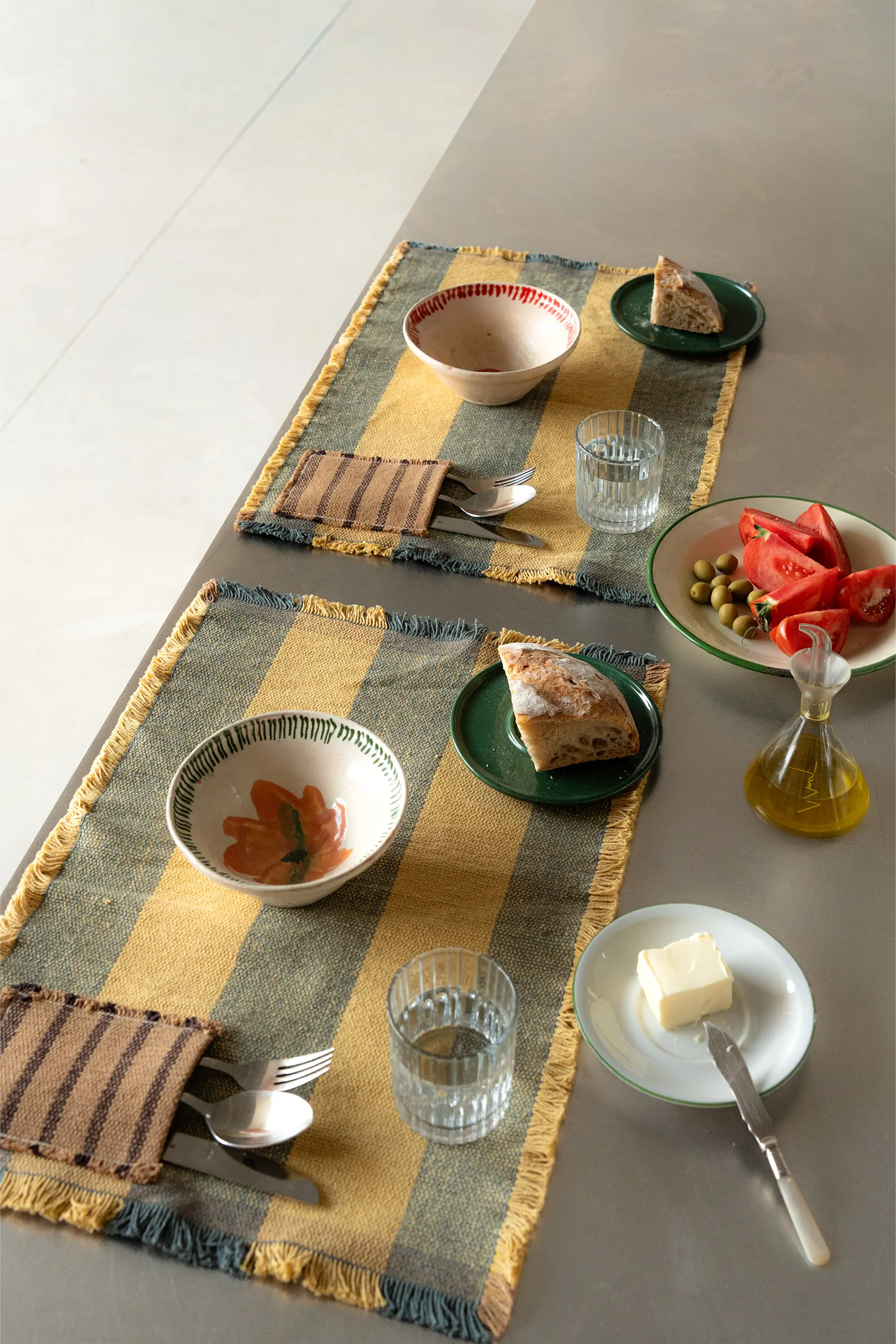 lorena-canals-terrazzo-lot-de-2-sets-de-table-handloom-avec-poche image 2