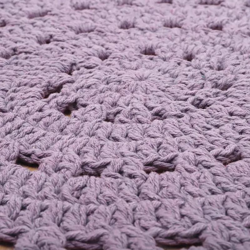 nattiot-alma-mauve-tapis-chambre-enfant-coton-crochet-rond-lavable image 4