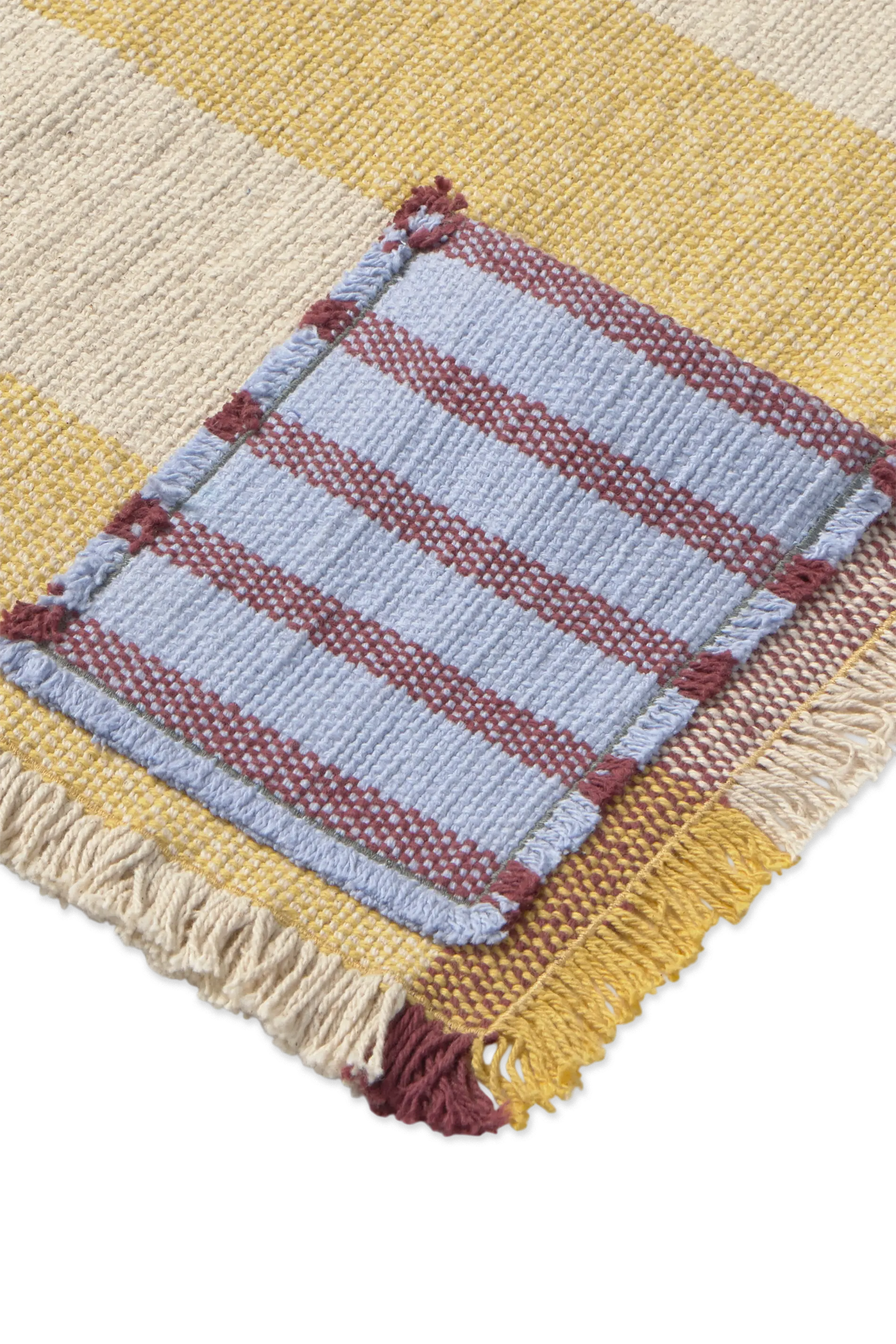 lorena-canals-pack-de-2-sets-de-table-handloom-avec-poche-honey image 4