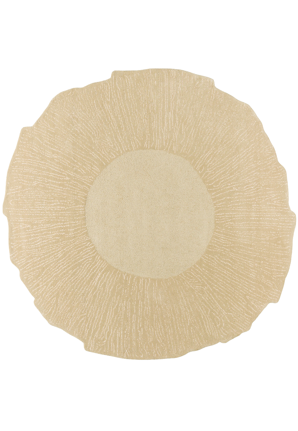 toulemonde-bochart-eye-flower-tapis-rond-noir-et-blanc-en-laine image 1