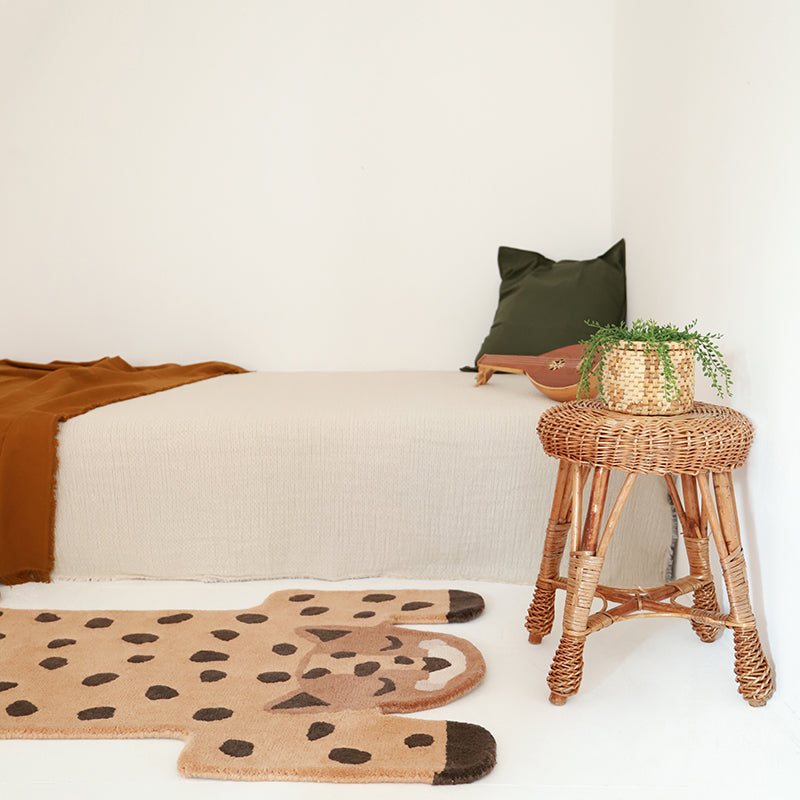 nattiot-kumako-l-opard-tapis-chambre-enfant-pure-laine-tuft-main image 2