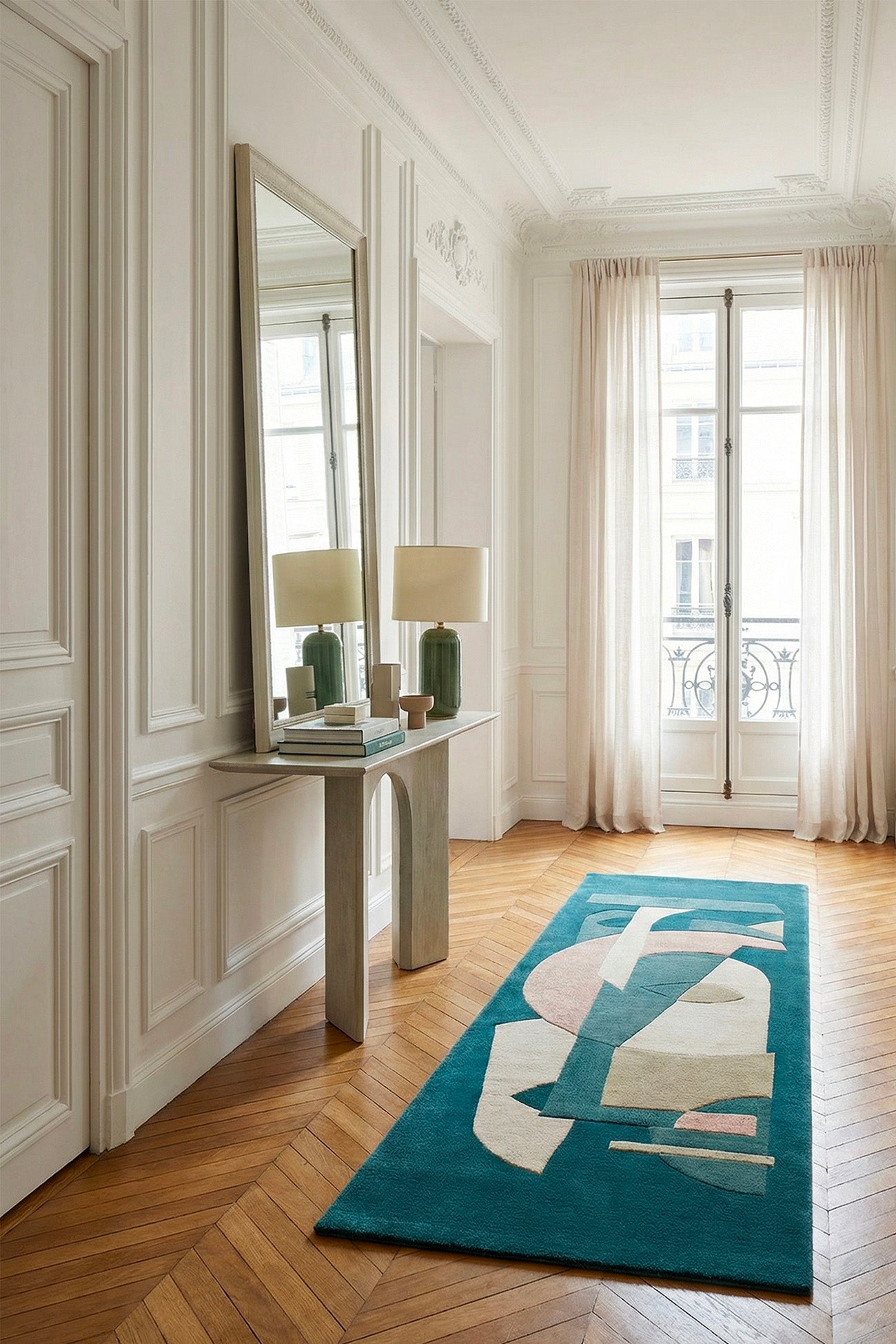 toulemonde-bochart-aduma-nuit-tapis-en-laine-bleu-tuft-main image 2