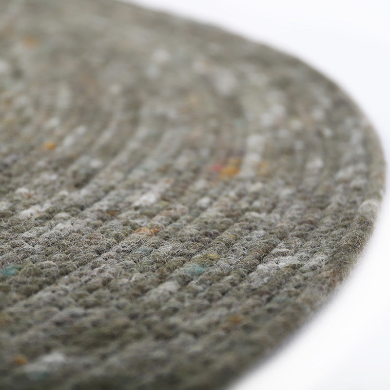 nattiot-neethu-olive-s-tapis-rond-laine-feutr-e image 4