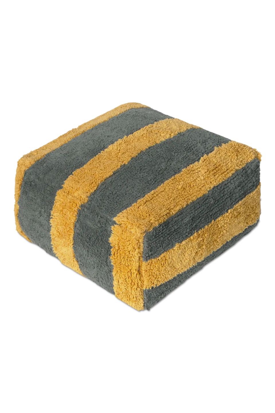 lorena-canals-pouf-lines-terrazo-pouf-ray-artisanal image 1