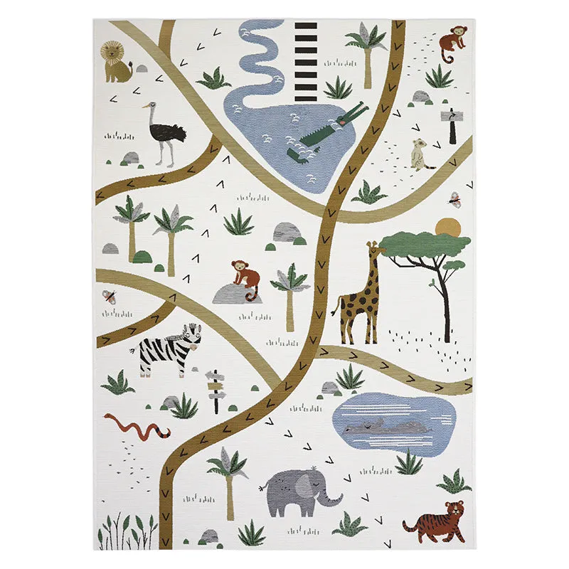 nattiot-little-savannah-tapis-de-jeu-enfant-indoor-outdoor-tiss-plat image 1