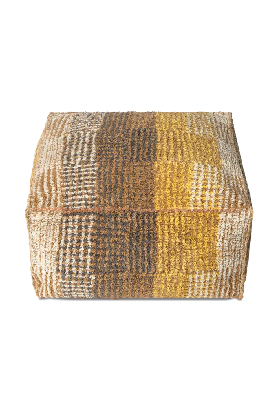 lorena-canals-city-r-versible-pouf-ochre-tuft-2-faces image 1