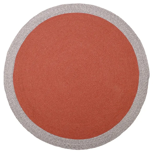 nattiot-nolan-rouille-tapis-rond-laine-tress image 1