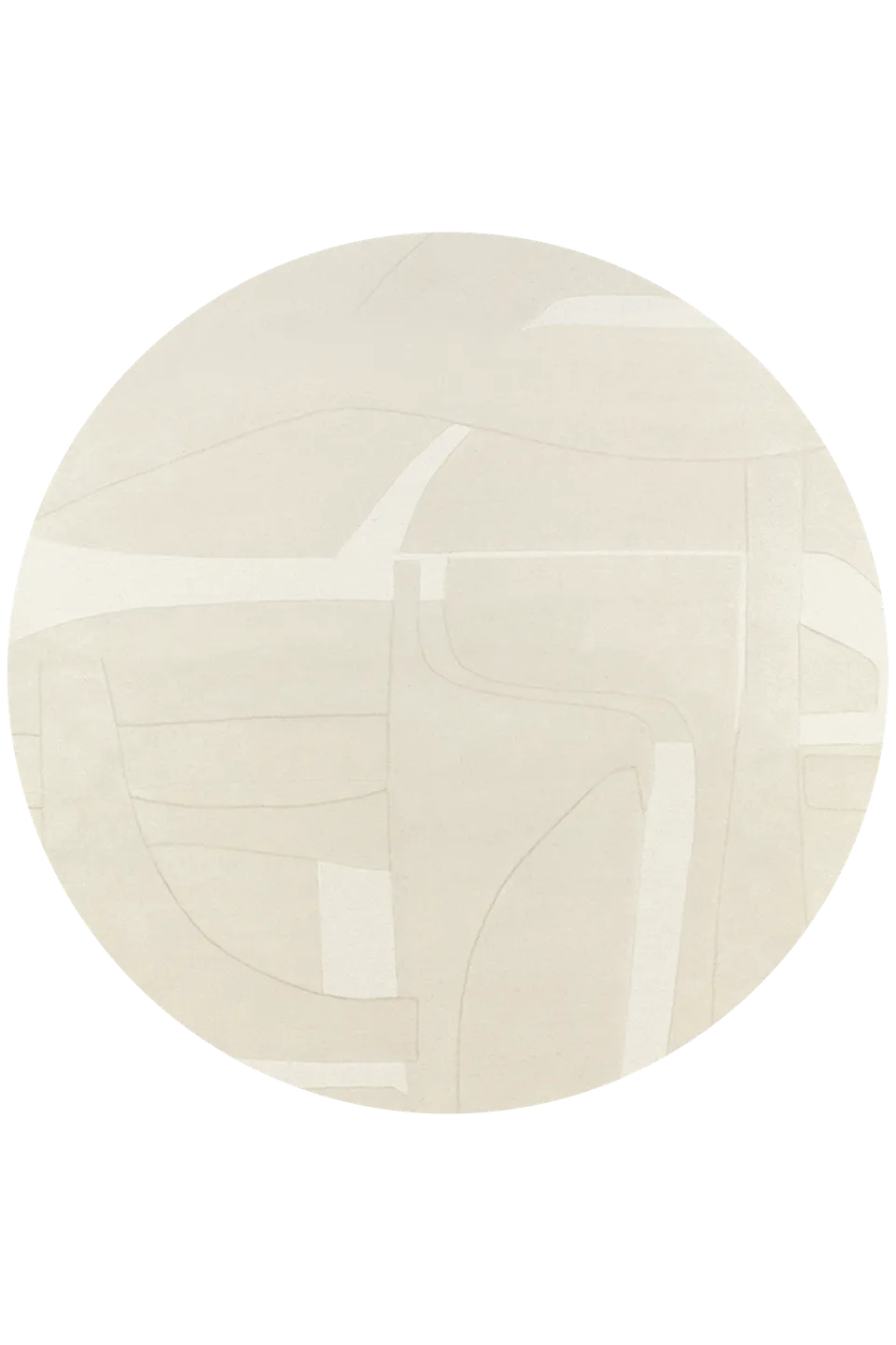 toulemonde-bochart-collage-blanc-tapis-blanc-en-laine-relief image 1