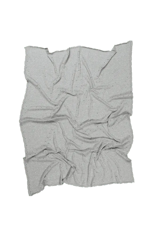 lorena-canals-plaid-biscuit-grey-lange-en-coton-tricot image 1