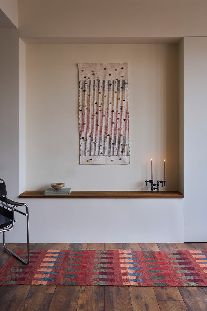 lorena-canals-intersecting-sienna-tapis-de-couloir-handloom image 2