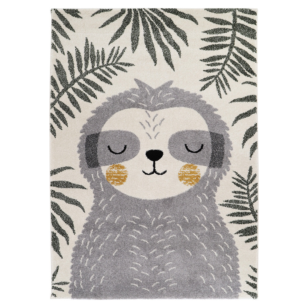 nattiot-akiko-tapis-chambre-b-b-motif-paresseux image 1