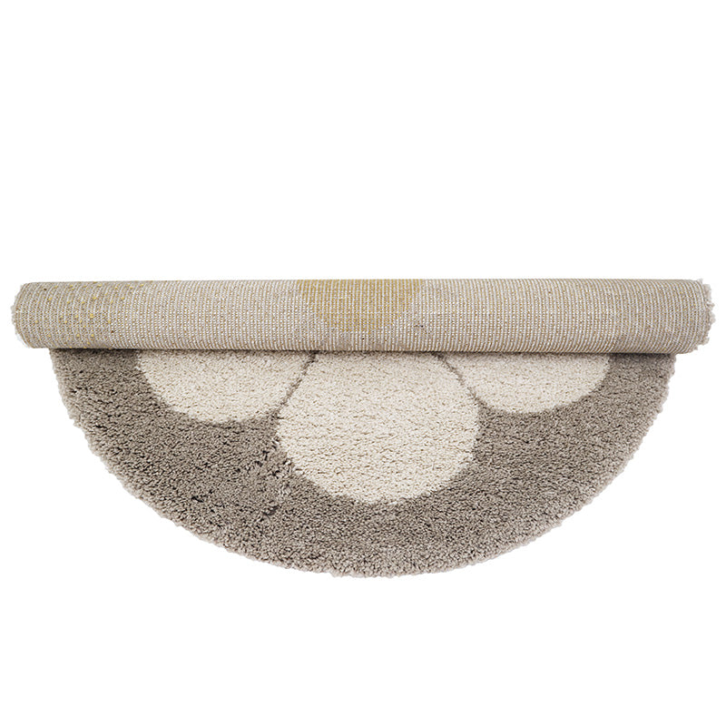 nattiot-bohemian-daisy-beige-tapis-chambre-enfant-rond image 3