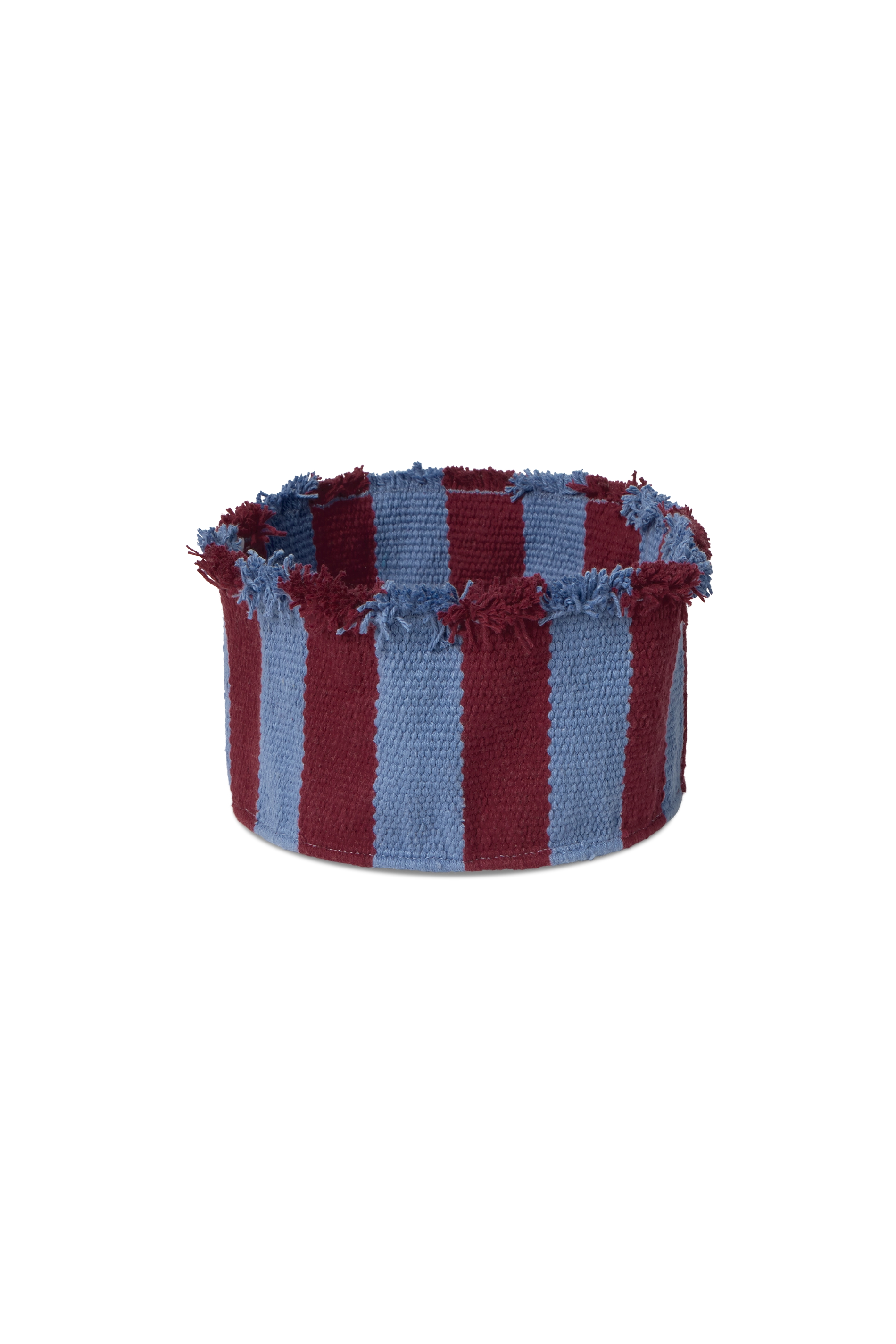 lorena-canals-panier-indigo-blue-petit-panier-rangement-coton image 1