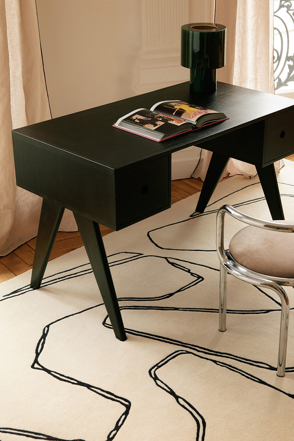 toulemonde-bochart-amalgame-cru-tapis-graphique-r-da-amalou image 2