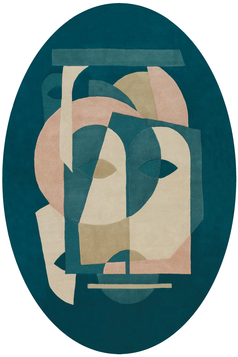 toulemonde-bochart-aduma-nuit-tapis-bleu-en-laine-tuft-main image 1