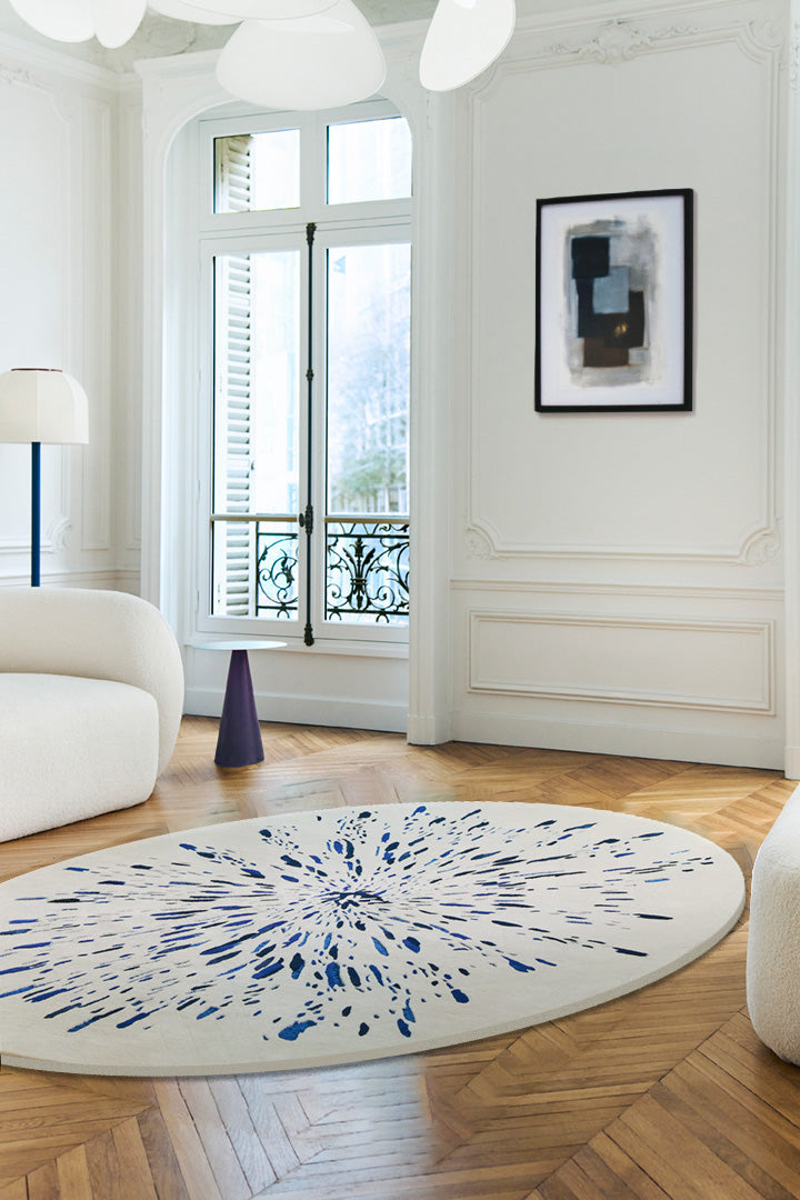 toulemonde-bochart-paint-ovale-tapis-ovale-bleu-en-laine-et-viscose-200x300 image 4
