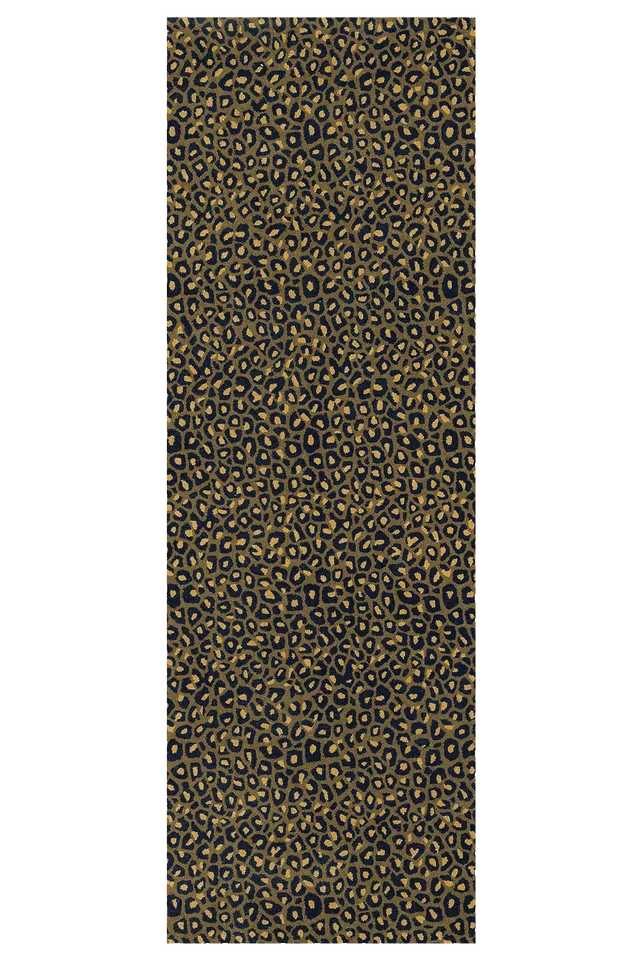 toulemonde-bochart-l-opard-vert-tapis-laine-tuft-main image 1