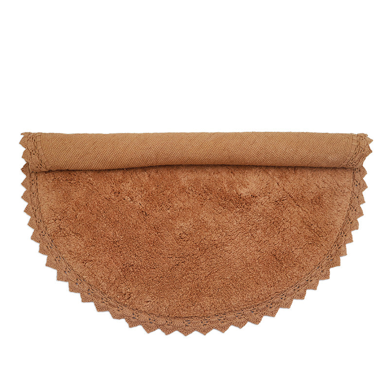 nattiot-perla-toffee-tapis-rond-coton-lavable-crochet image 2