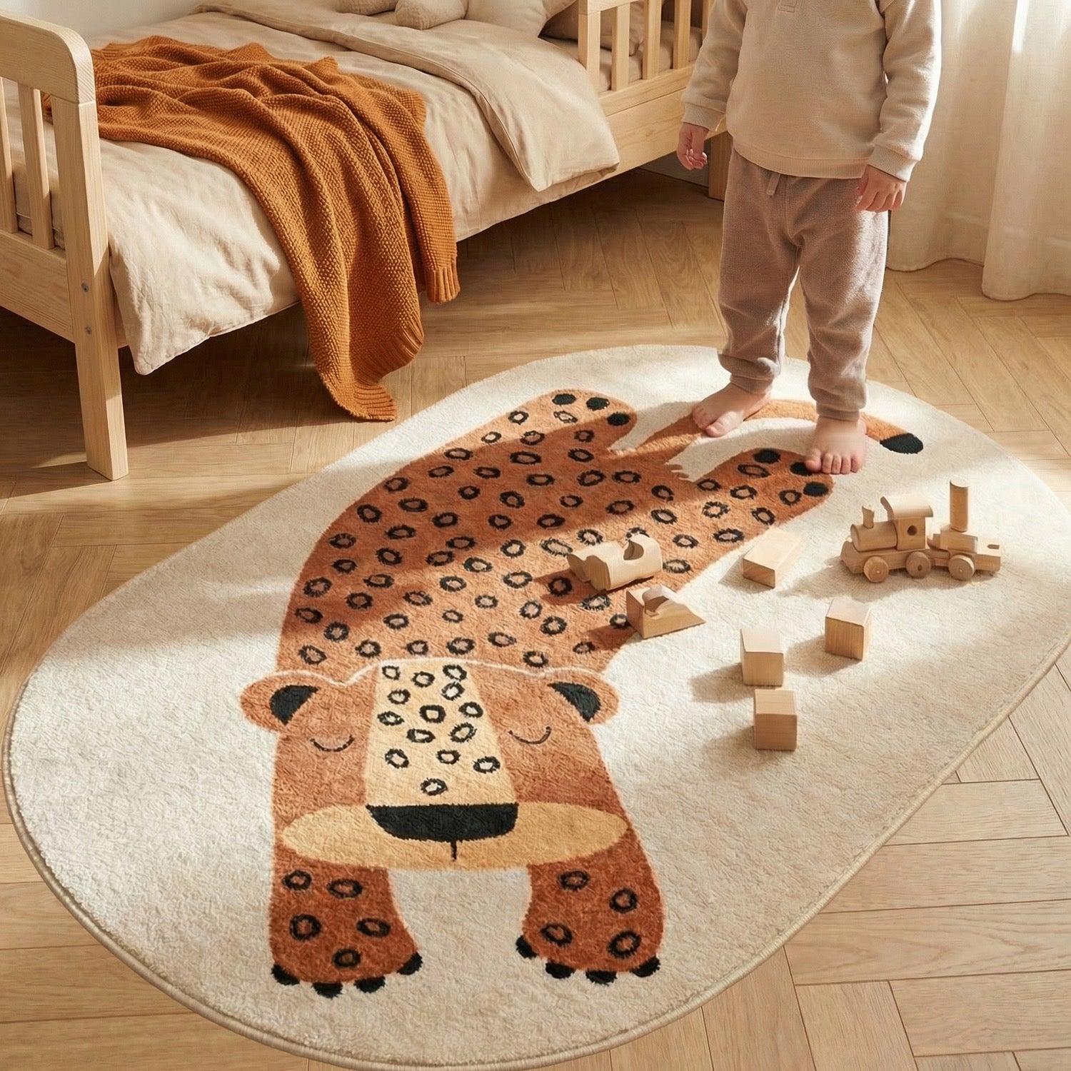 nattiot-cleo-petit-l-opard-tapis-enfant-120x170-cm image 2