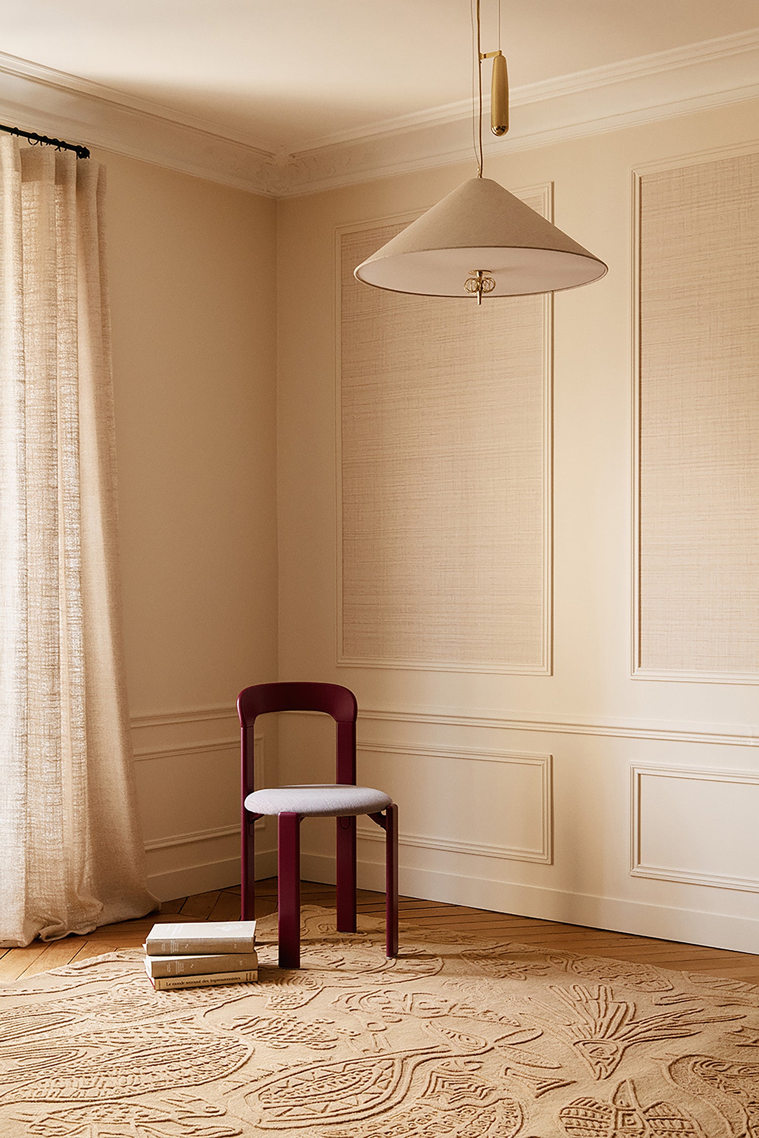 toulemonde-bochart-sabbia-beige-tapis-laine-sculpt-main-doroth-e-delaye image 2