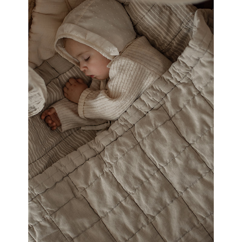 nattiot-anna-sable-m-couverture-enfant-coton-lav-r-versible image 1