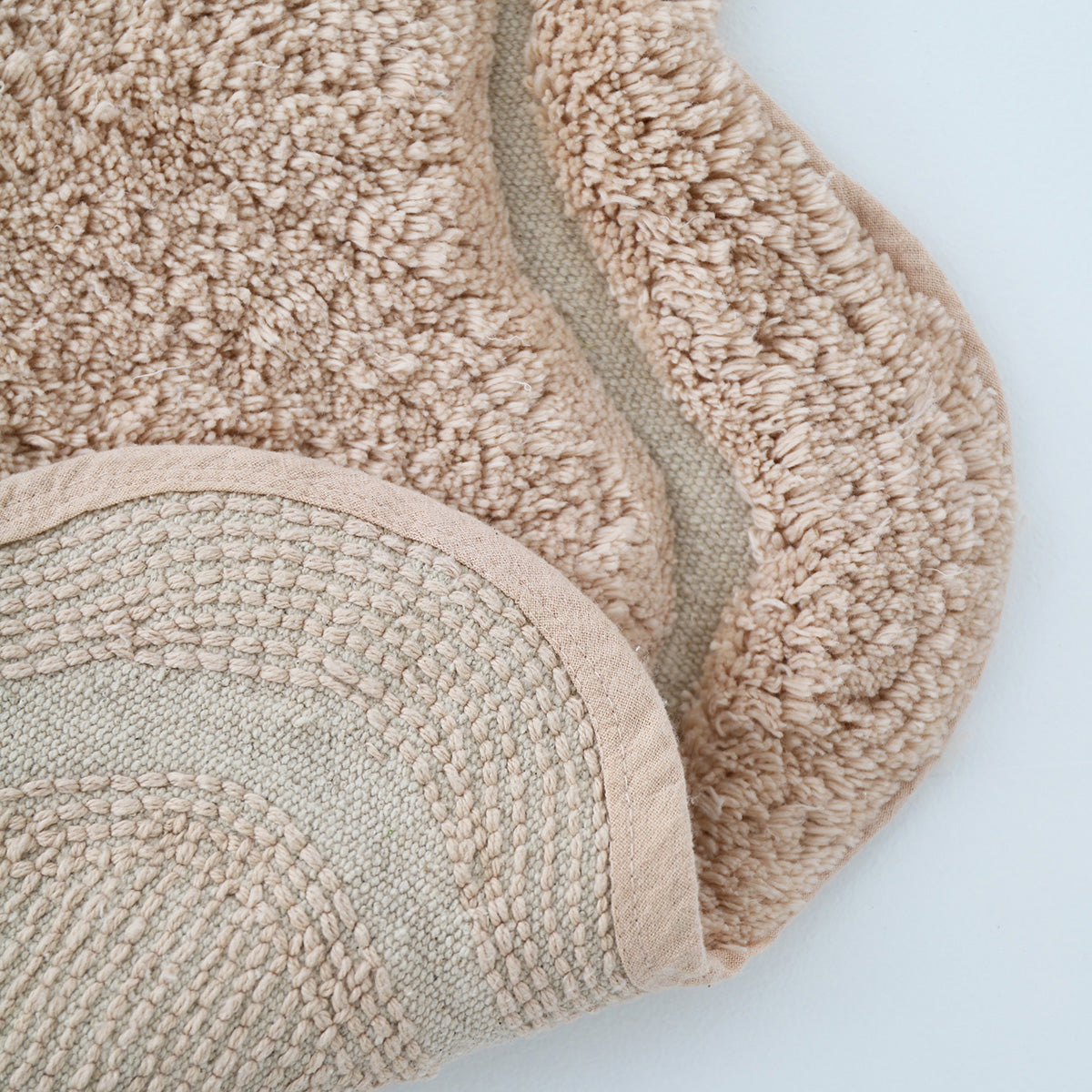 nattiot-sweet-april-nude-tapis-enfant-coton-lavable-rond image 4