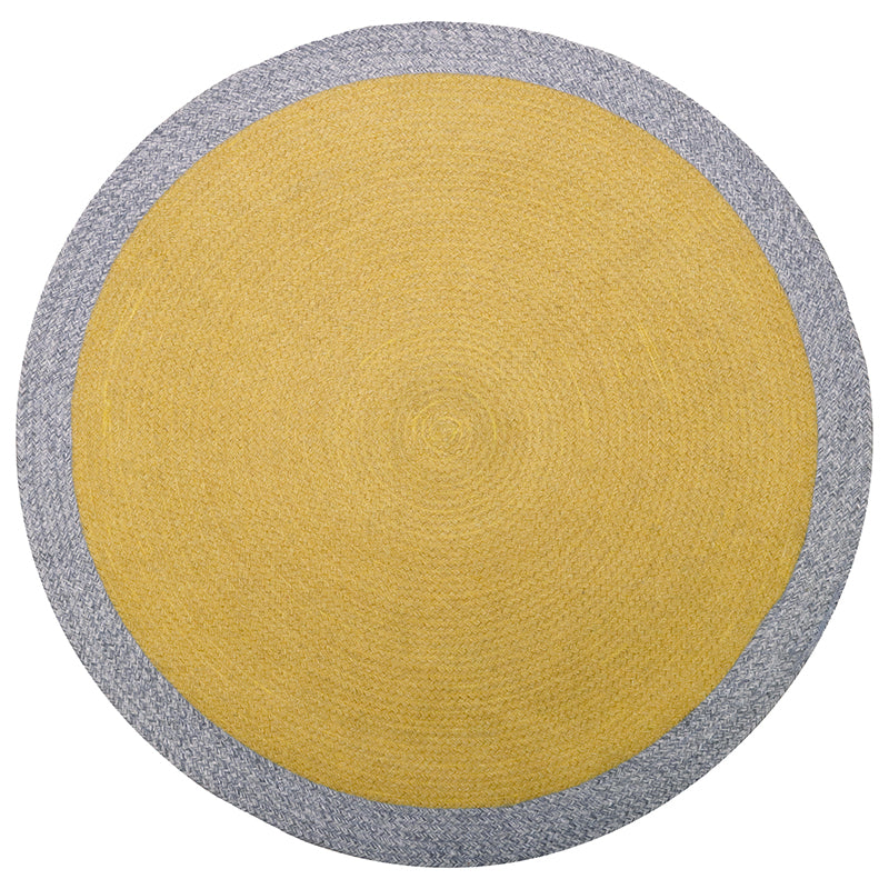 nattiot-nolan-curcuma-tapis-rond-en-laine-tress-e image 1