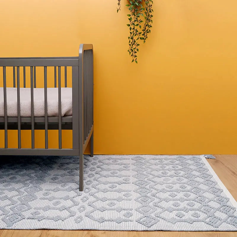 nattiot-blonder-gris-tapis-chambre-coton-tiss-main-rectangulaire image 1