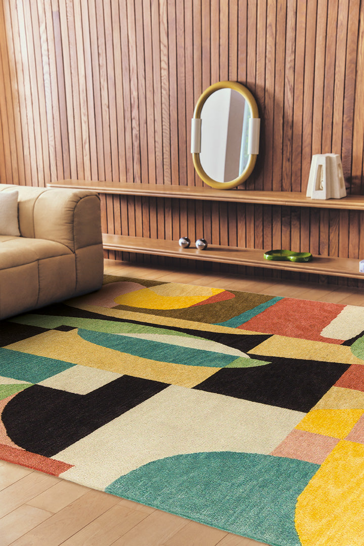 toulemonde-bochart-jazzy-tapis-en-laine-nou-main-multicolore-200x300 image 4