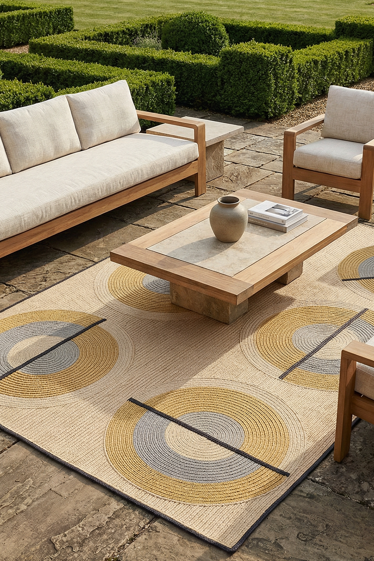 toulemonde-bochart-cyclo-tapis-ext-rieur-tiss-main-polyester-beige image 2