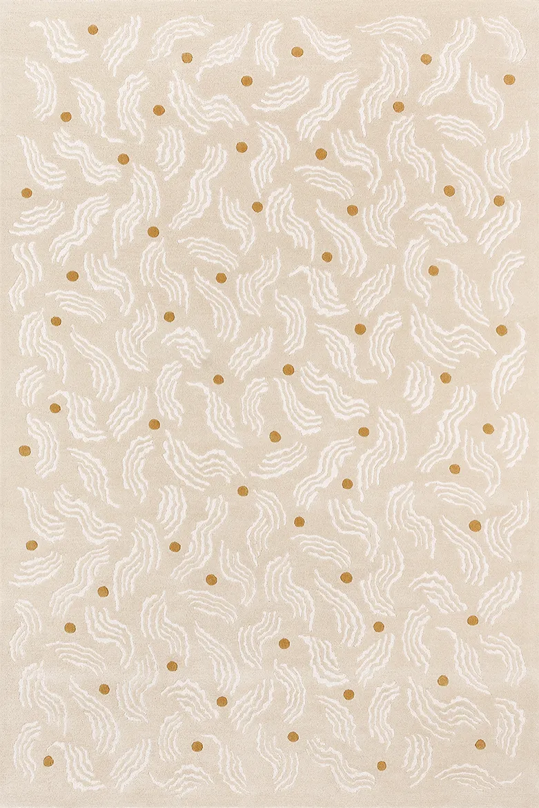 toulemonde-bochart-miramar-beige-tapis-en-laine-tuft-main-ondul image 1