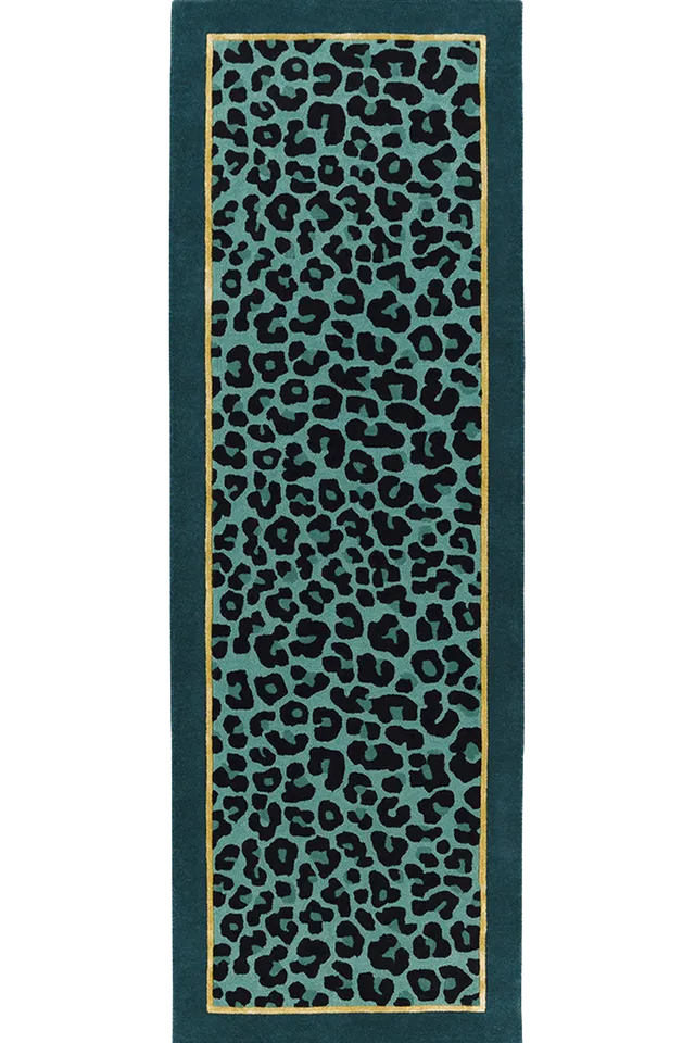 toulemonde-bochart-fauve-aqua-runner-l-opard-bleu-80x240 image 1