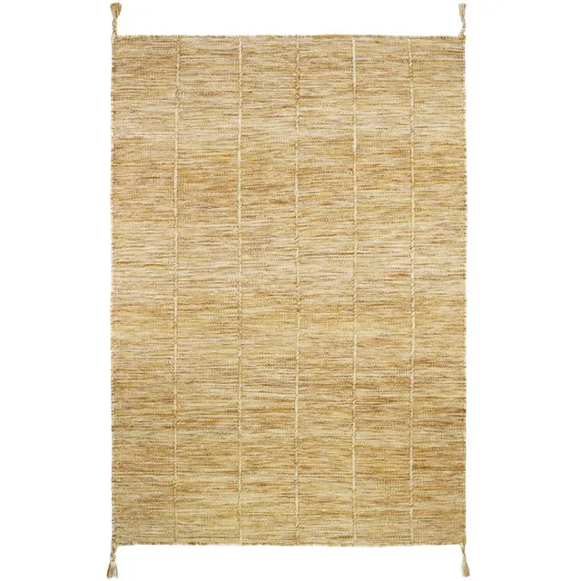 nattiot-lhena-jaune-brun-s-tapis-laine-contemporain-tiss-main image 1