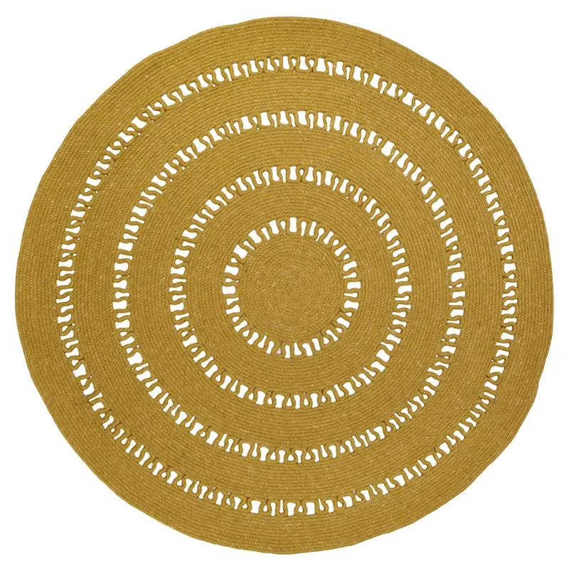 nattiot-bibek-mangue-m-tapis-rond-en-laine-feutr-e-ajour-e image 1