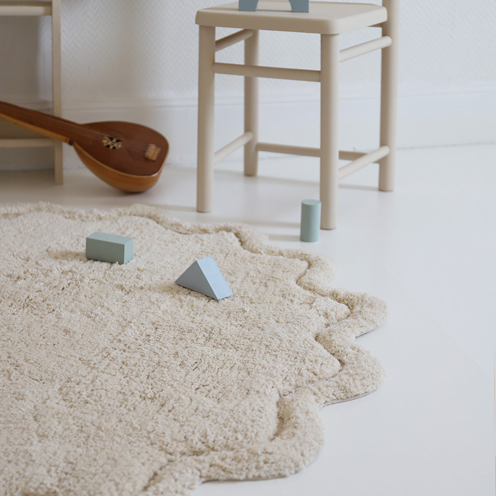 nattiot-sweet-april-ecru-tapis-enfant-rond-en-coton-lavable image 5