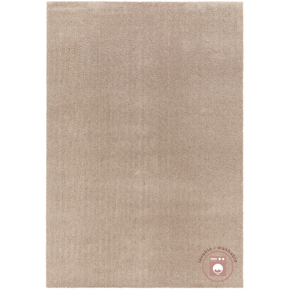 nattiot-etico-sable-m-tapis-lavable-machine-uni-beige-polypropyl-ne image 1
