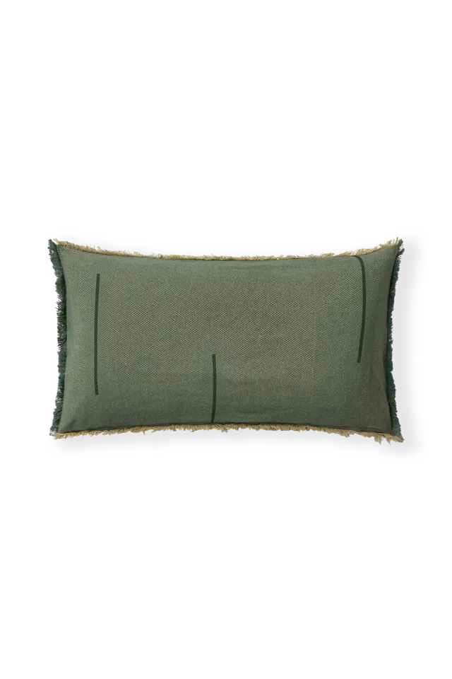 lorena-canals-coussin-rectangulaire-vertical-duck-green image 1
