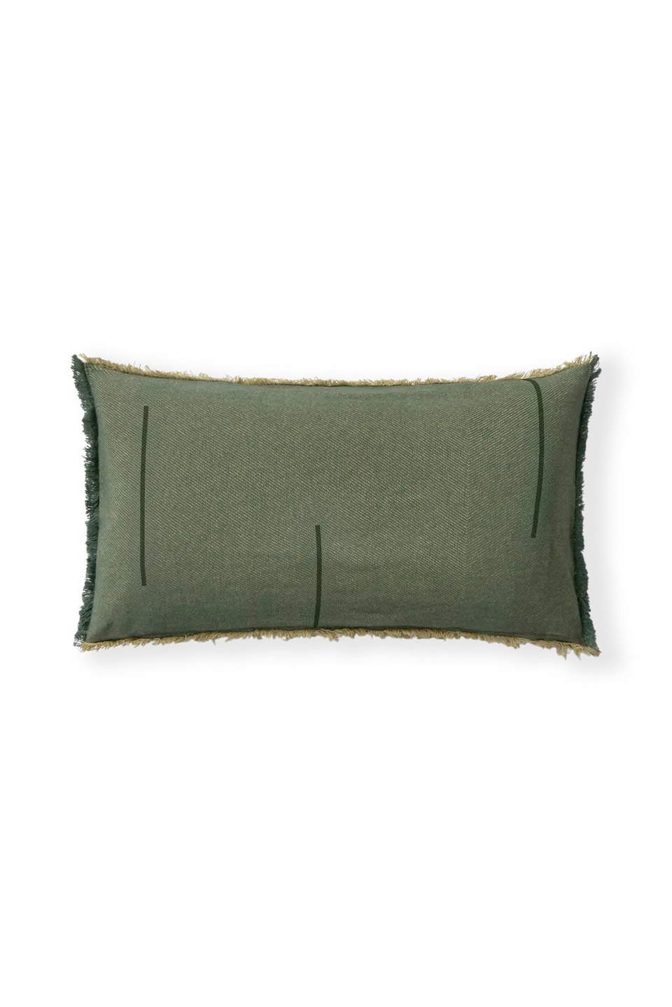 lorena-canals-coussin-rectangulaire-vertical-duck-green image 1