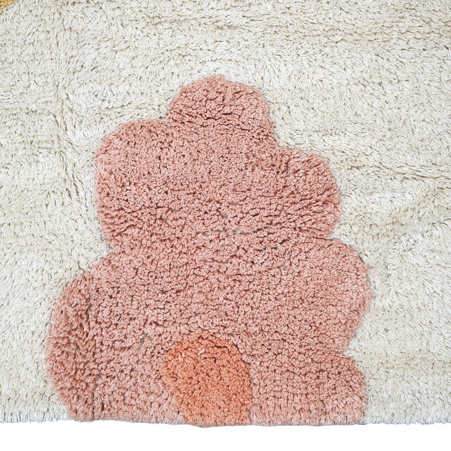 nattiot-sunny-flowers-peach-tapis-enfant-100x150-cm-coton image 5