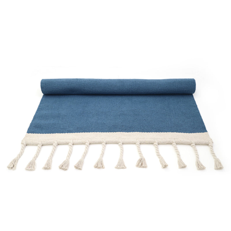 nattiot-lisboa-bleu-tapis-coton-recycl-rectangulaire image 3