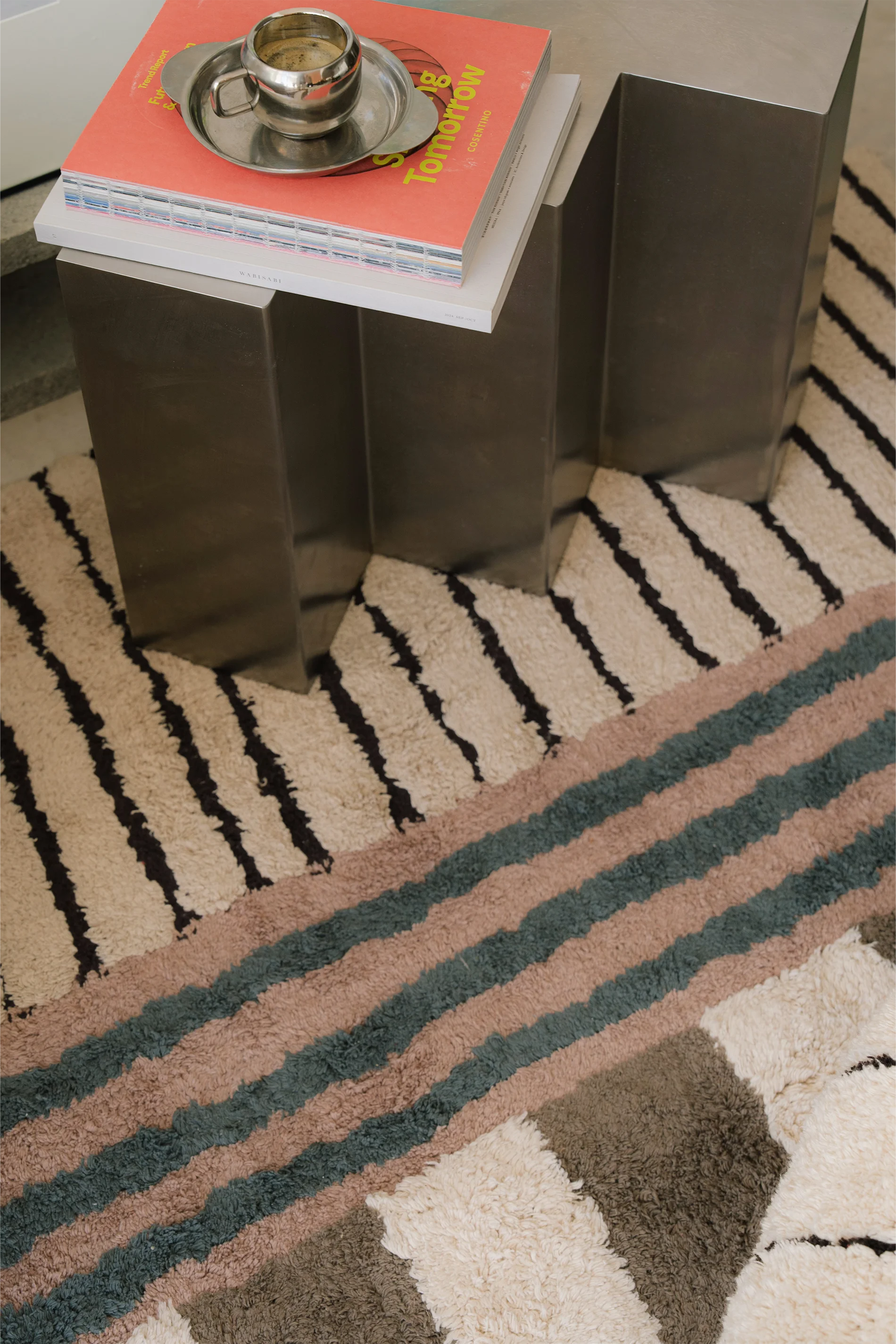 lorena-canals-tapis-lavable-color-on-earth-tapis-coton-rayures image 5