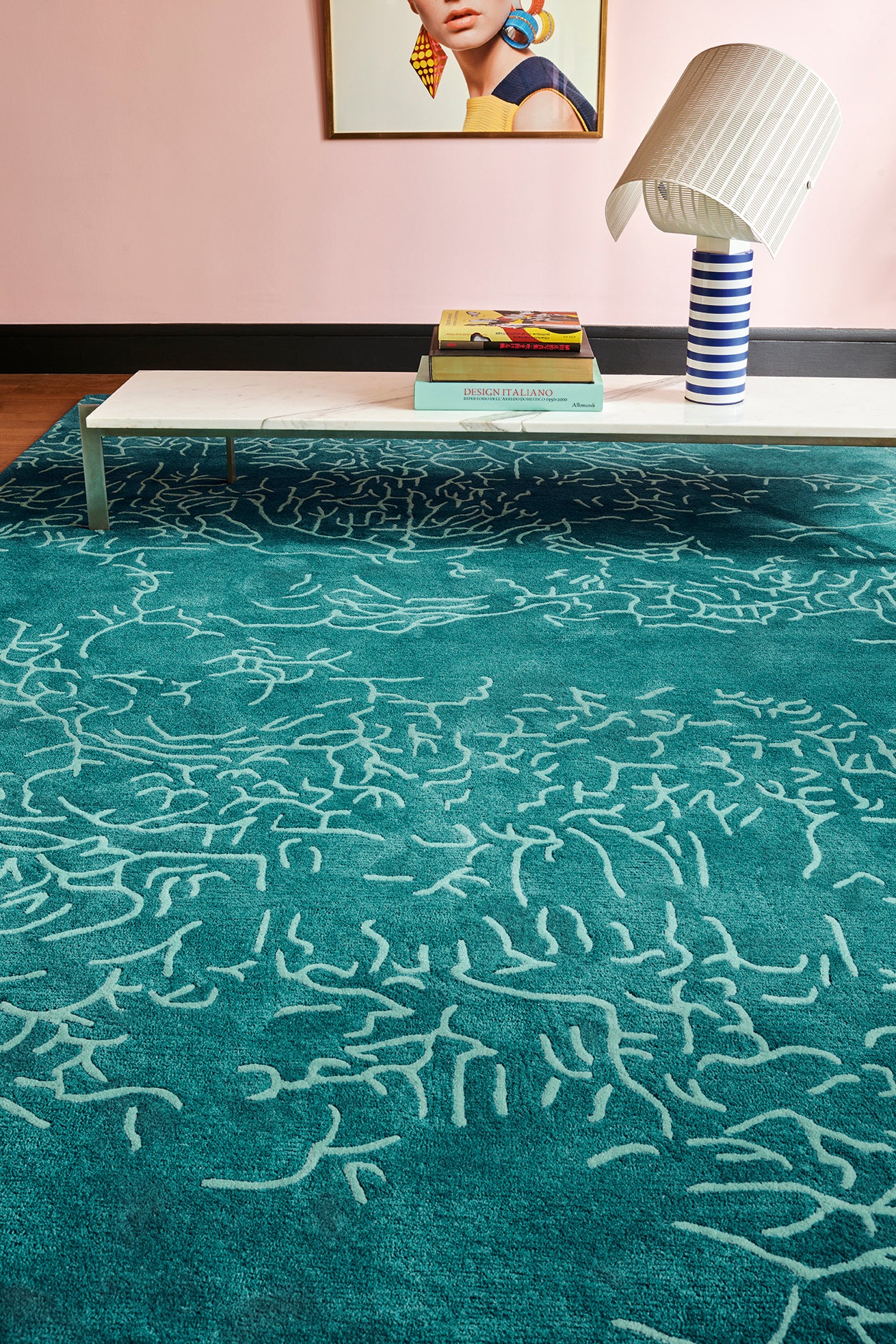 toulemonde-bochart-nature-lagon-tapis-vert-en-laine-tuft-main image 3