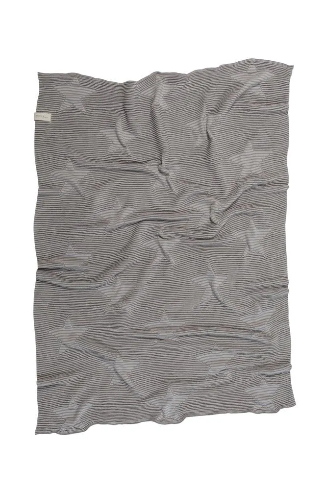 lorena-canals-hippy-stars-gris-perle-couverture-b-b-en-tricot image 1