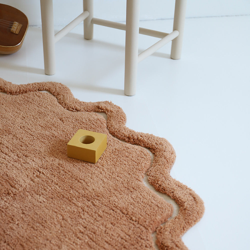 nattiot-sweet-april-toffee-tapis-enfant-coton-lavable-rond image 8