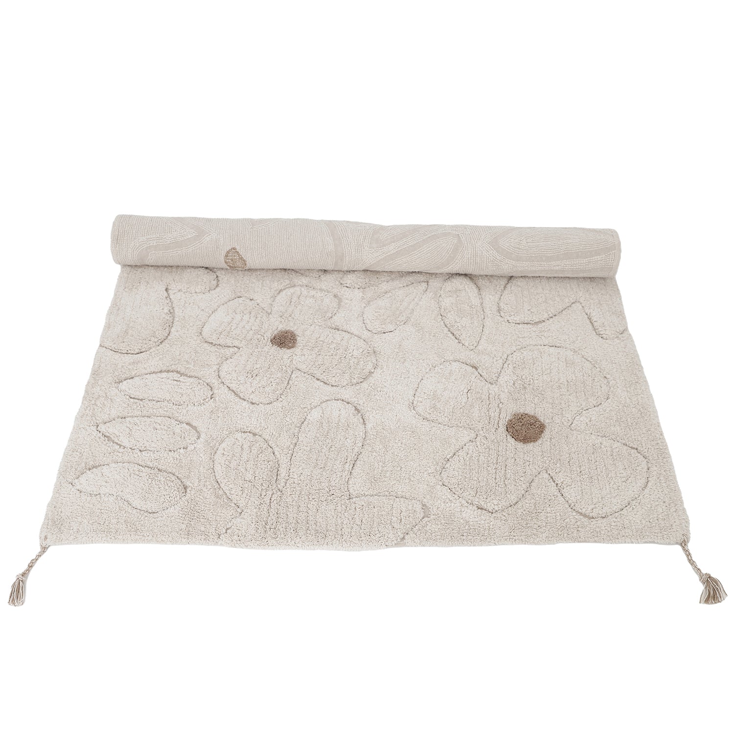 nattiot-gentle-flora-tapis-chambre-enfant-coton-lavable-motif-fleurs image 6