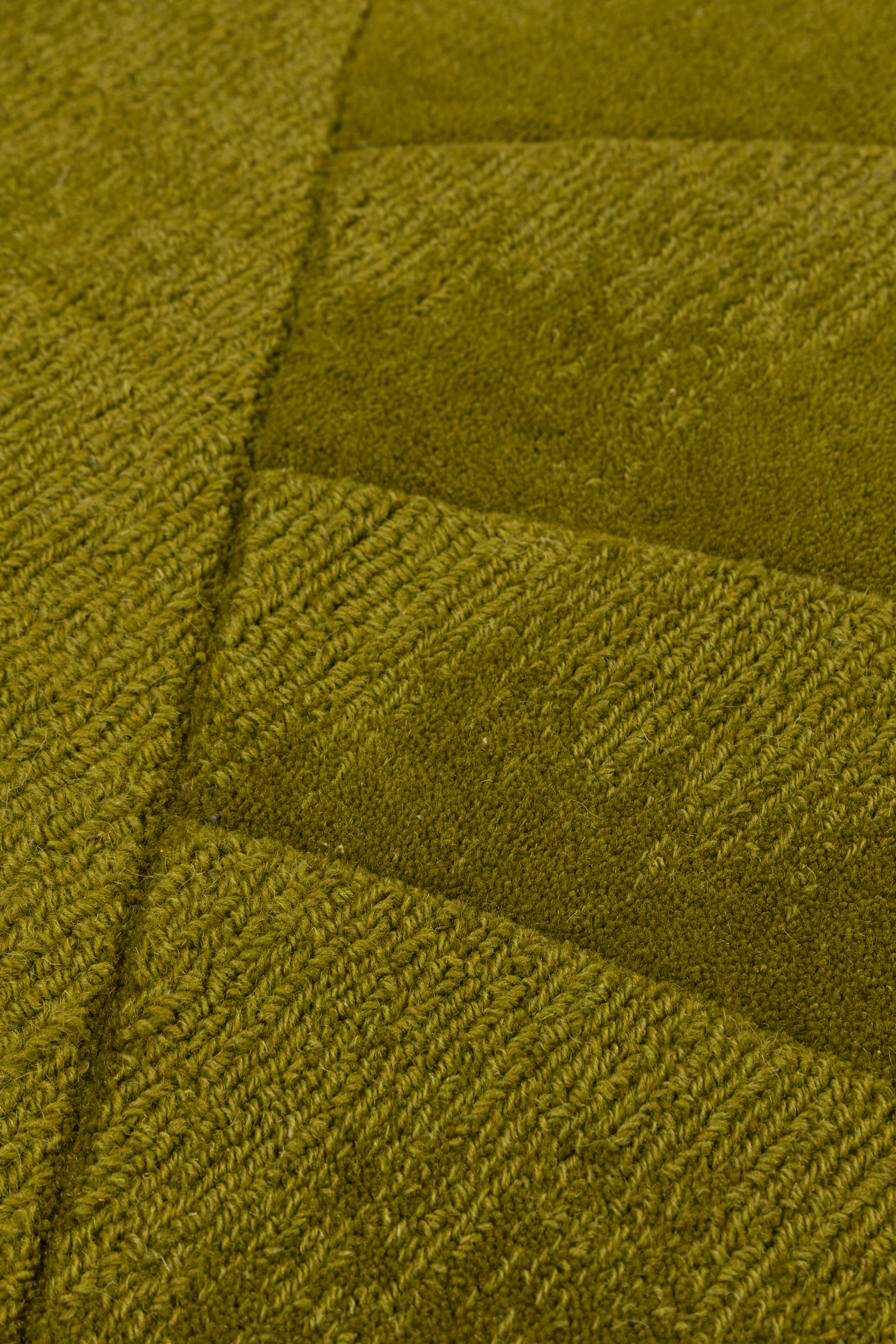 toulemonde-bochart-volute-rond-tapis-rond-vert image 5