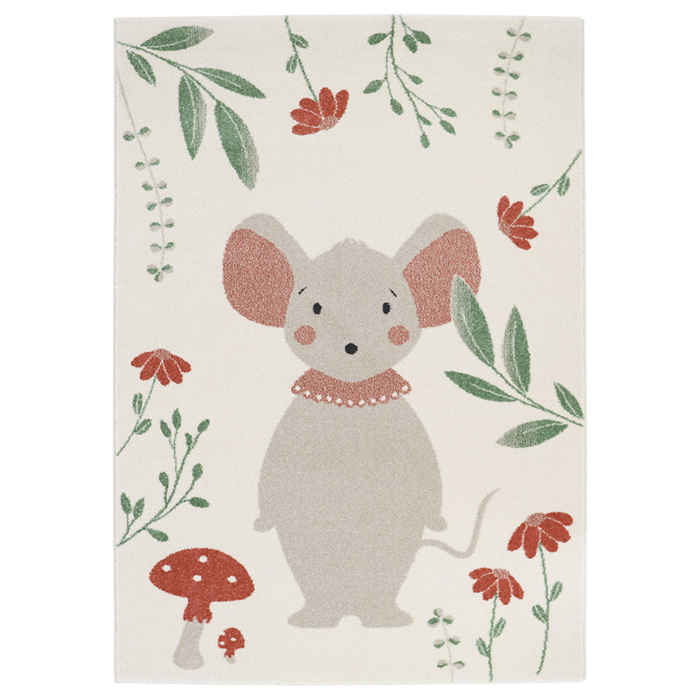 nattiot-poly-petite-souris-tapis-enfant-rectangulaire image 1