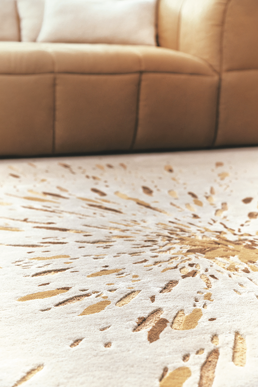 toulemonde-bochart-paint-ocre-beige-tapis-tuft-main image 3